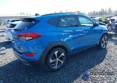 2016 Hyundai Tucson Limited from USA, damaged, VIN KM8J3CA21GU221649